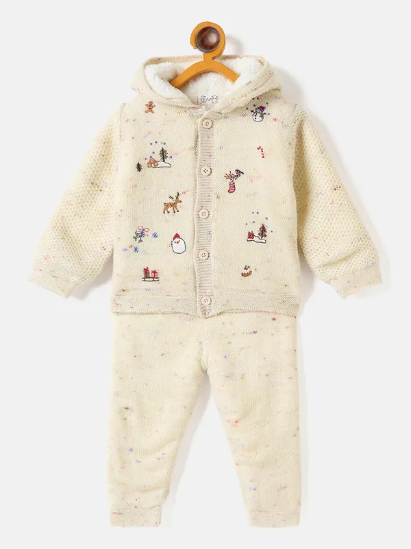 JWAAQ_Full_Sleeve_Baby_kids_unisex_Winter_2_pcs_set_with_Faux_Fur