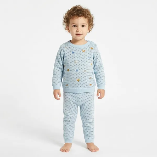 JWAAQ_Full_Sleeve_Baby_kids_unisex_Winter_2_pcs_set_with_Faux_Fur