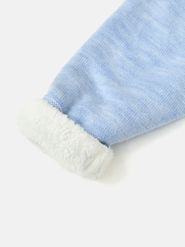JWAAQ_Full_Sleeve_Baby_kids_unisex_Winter_2_pcs_set_with_Faux_Fur