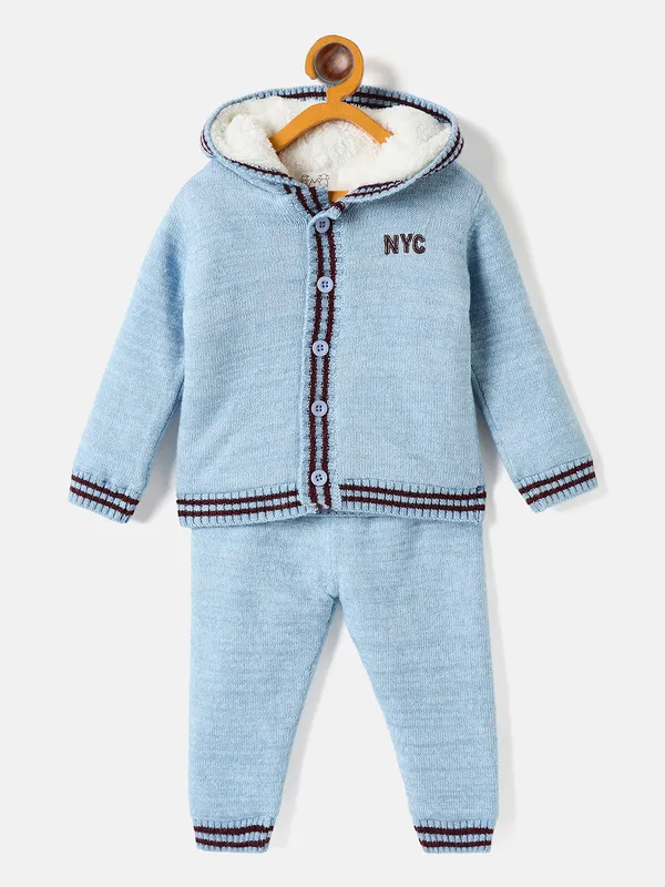 JWAAQ_Full_Sleeve_Baby_kids_unisex_Winter_2_pcs_set_with_Faux_Fur