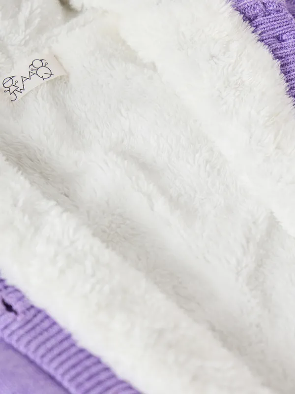 JWAAQ_Full_Sleeve_Baby_kids_unisex_Winter_2_pcs_set_with_Faux_Fur