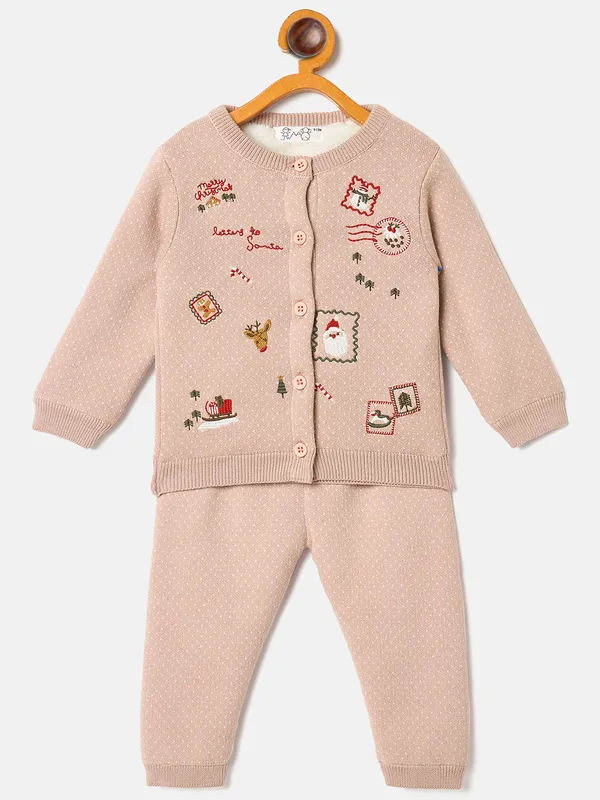 JWAAQ_Full_Sleeve_Baby_kids_unisex_Winter_2_pcs_set_with_Faux_Fur