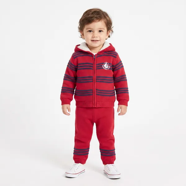 JWAAQ_Full_Sleeve_Baby_kids_unisex_Winter_2_pcs_set_with_Faux_Fur