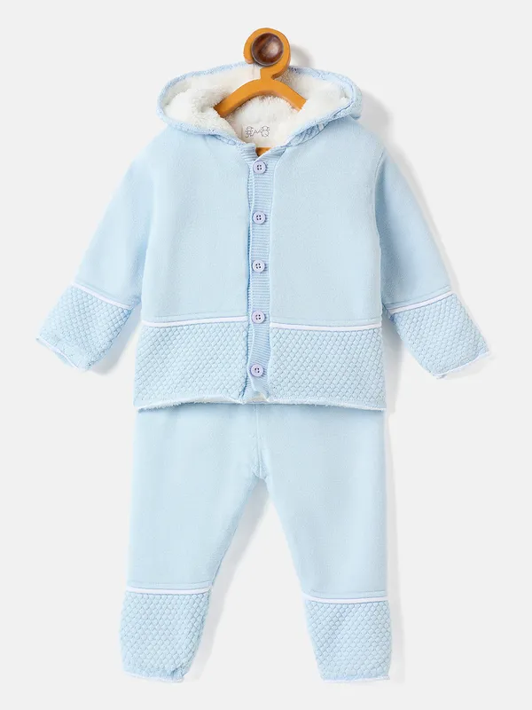 JWAAQ_Full_Sleeve_Baby_kids_unisex_Winter_2_pcs_set_with_Faux_Fur