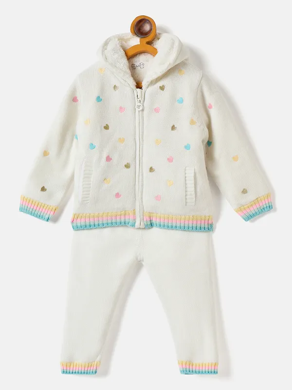 JWAAQ_Full_Sleeve_Baby_kids_unisex_Winter_2_pcs_set_with_Faux_Fur
