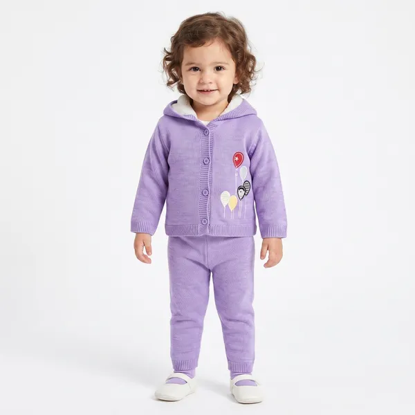 JWAAQ_Full_Sleeve_Baby_kids_unisex_Winter_2_pcs_set_with_Faux_Fur