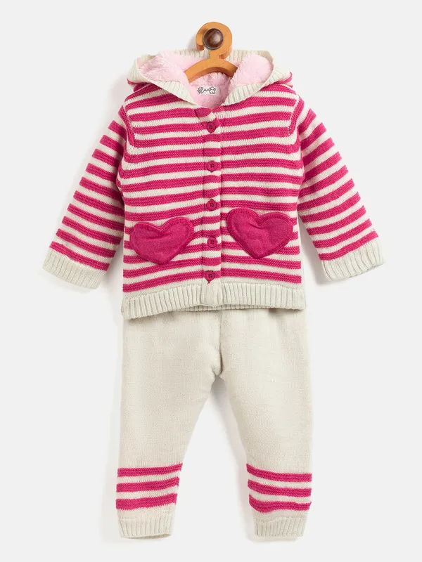 2-Piece_Pink_Full_Sleeve_Cotton_Faux_Fur_Winter_Set_For_Girls