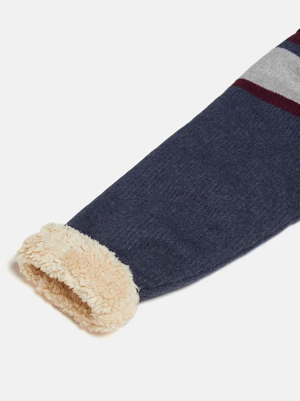 Wine_Full_Sleeve_Cotton_Fur_Lined_Sweater_For_Boys
