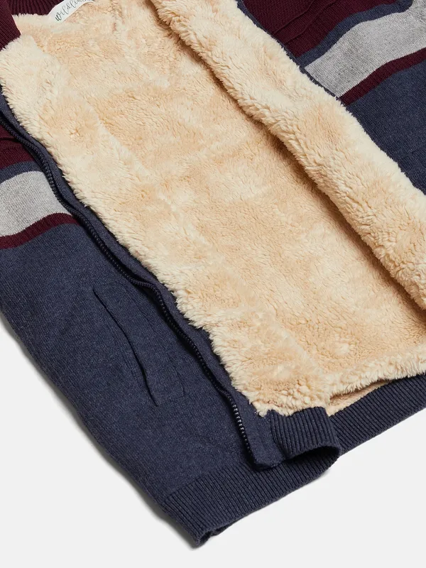 Wine_Full_Sleeve_Cotton_Fur_Lined_Sweater_For_Boys