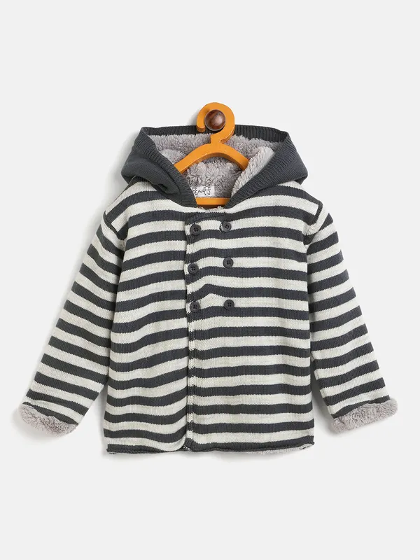 2-Piece_Grey_Full_Sleeve_Cotton_Faux_Fur_Winter_Set_For_Boys