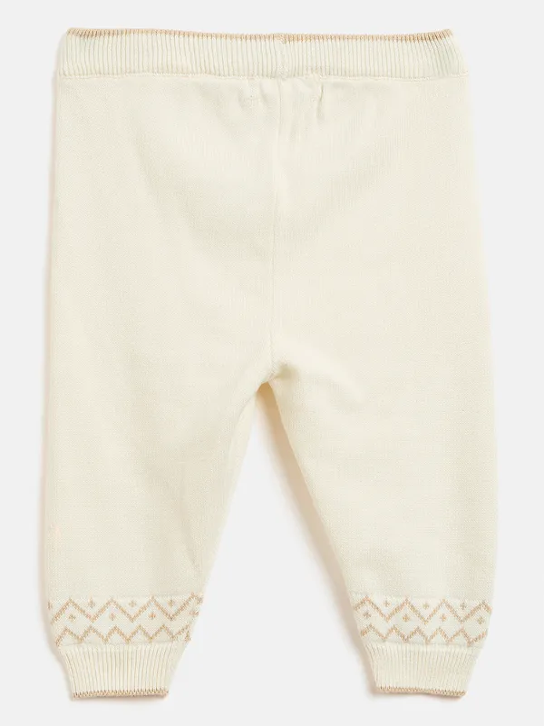 JWAAQ_Cotton_Knit_Full_Sleeve_Baby_kids_unisex_Winter_2_pcs_set-Cream