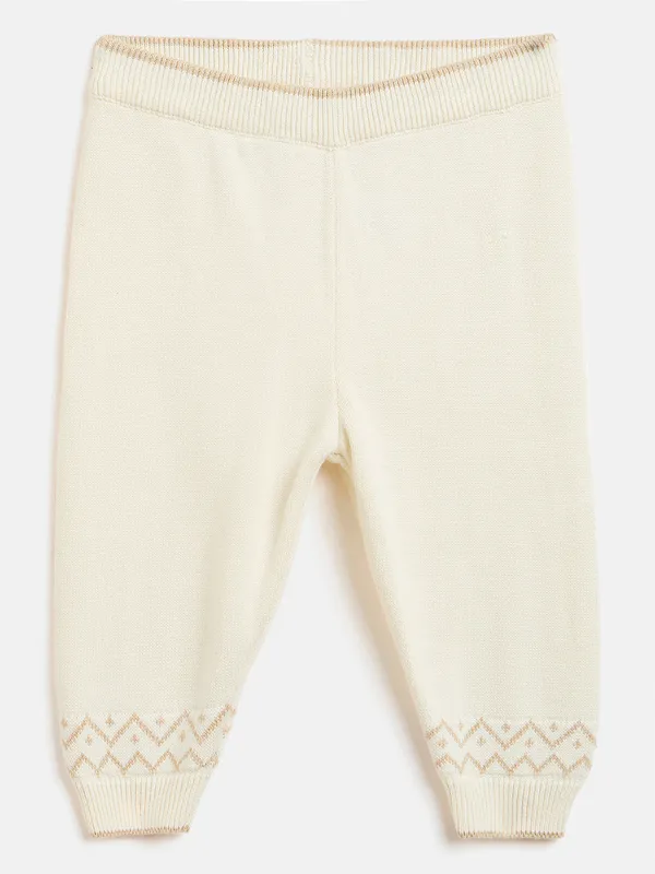 JWAAQ_Cotton_Knit_Full_Sleeve_Baby_kids_unisex_Winter_2_pcs_set-Cream