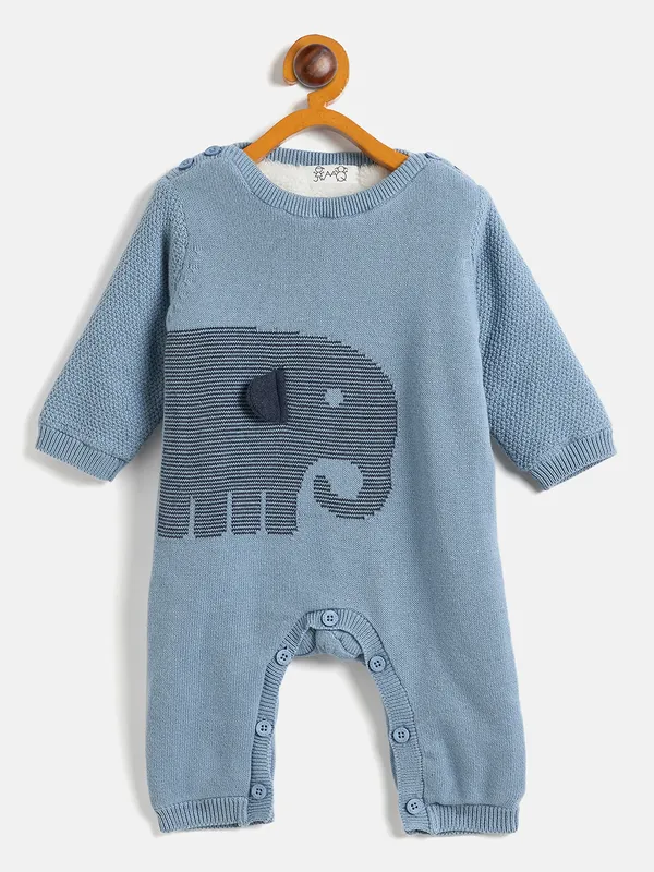 Blue_Infants_Full_Sleeve_Cotton_Fur_Lined_Romper_For___Kids