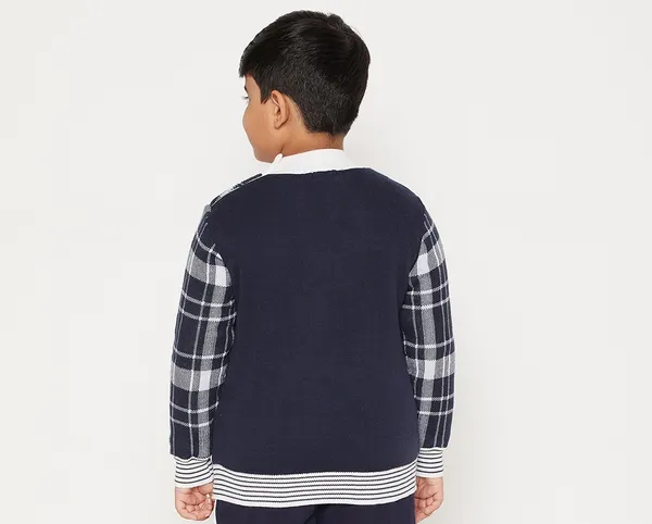 JWAAQ_Boys_Checked_Cardigan