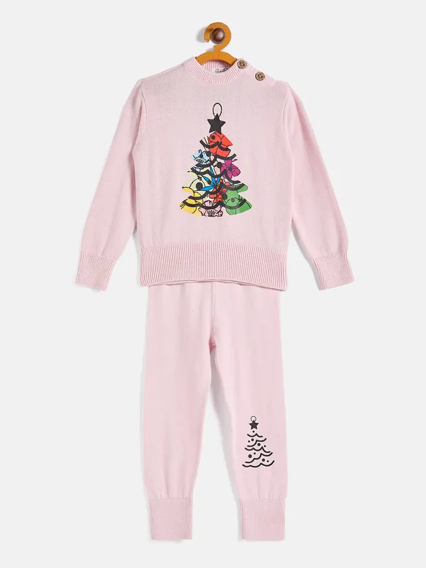 2-Piece_Pink_Full_Sleeve_Cotton_Winter_Set_For___Kids