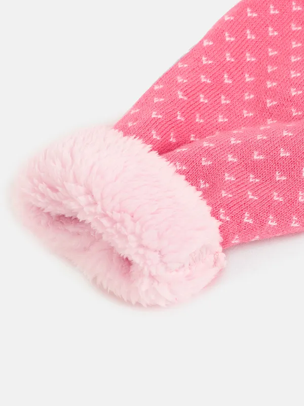2-Piece_Pink_Full_Sleeve_Cotton_Faux_Fur_Winter_Set_For_Girls