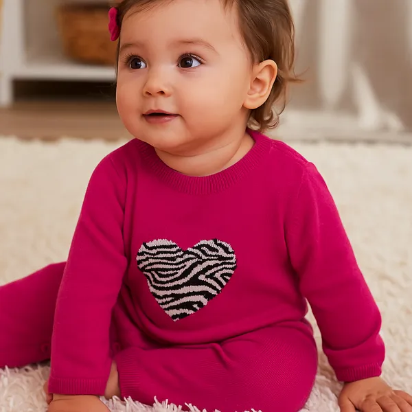 Fushia_Infants_Full_Sleeve_Cotton_Fur_Lined_Romper_For___Kids