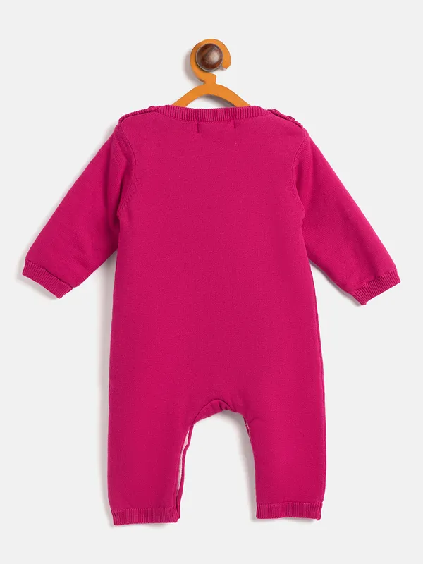 Fushia_Infants_Full_Sleeve_Cotton_Fur_Lined_Romper_For___Kids