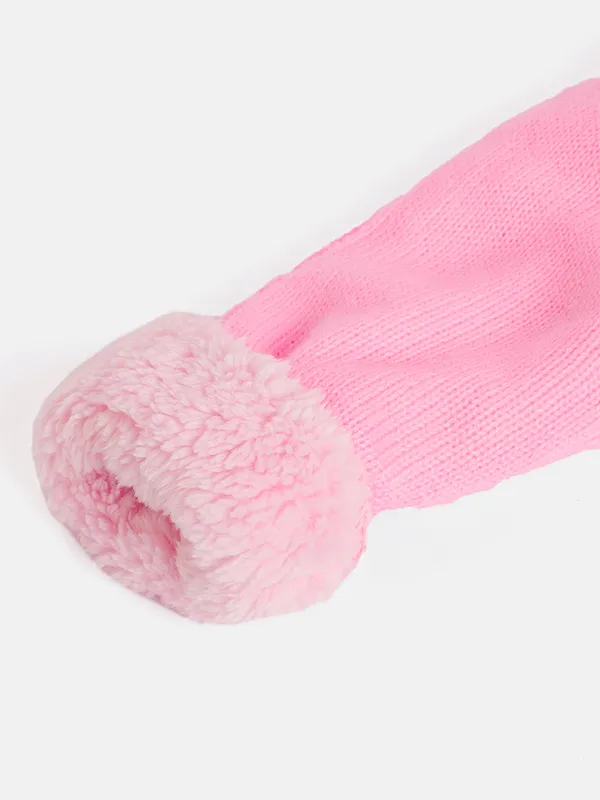 2-Piece_Pink_Full_Sleeve_Cotton_Faux_Fur_Winter_Set_For_Girls