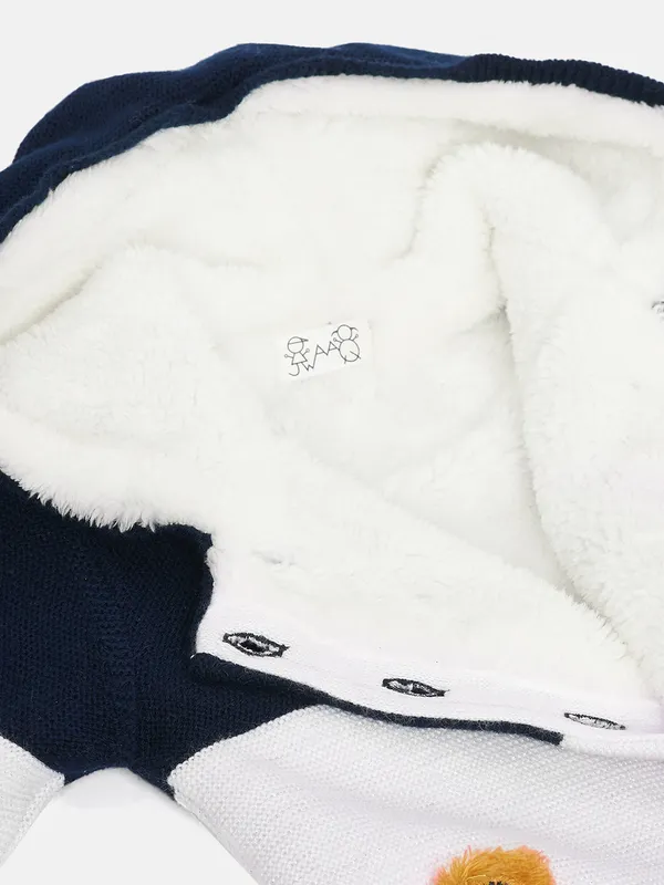 2-Piece_Blue_Full_Sleeve_Cotton_Faux_Fur_Winter_Set_For_Girls
