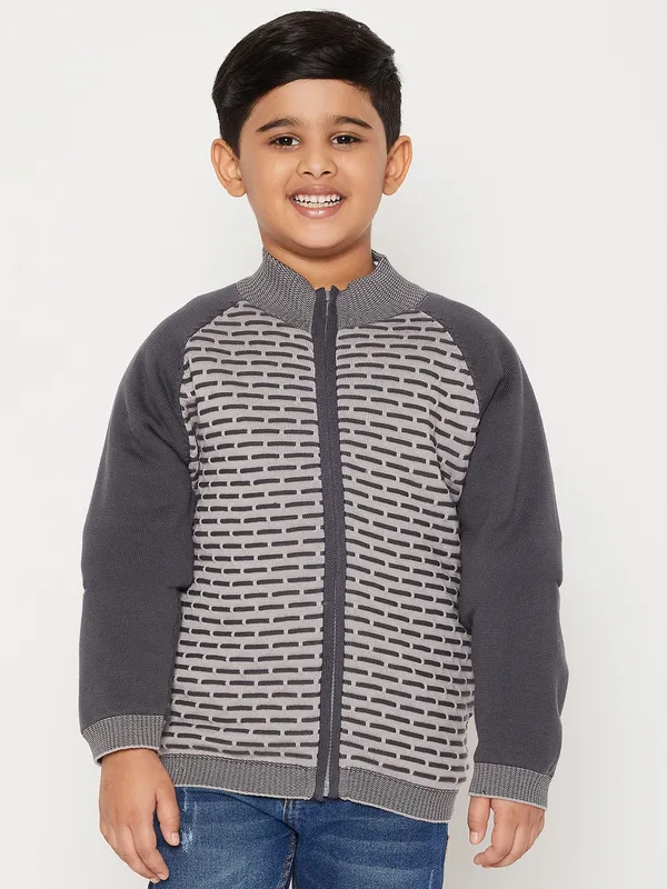 JWAAQ_Boys_Cable_Knit_Printed_Cardigan