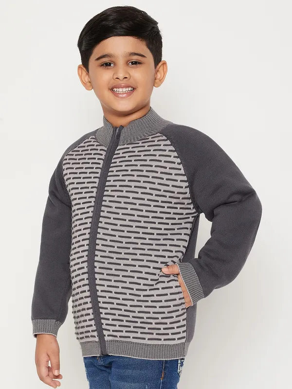 JWAAQ_Boys_Cable_Knit_Printed_Cardigan