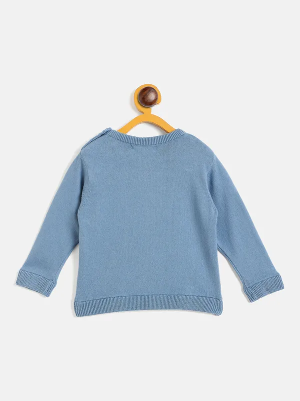 JWAAQ_Baby_kids_Unisex_Winter_Full_Sleeve_3_pcs_set_with_Cap_-Blue
