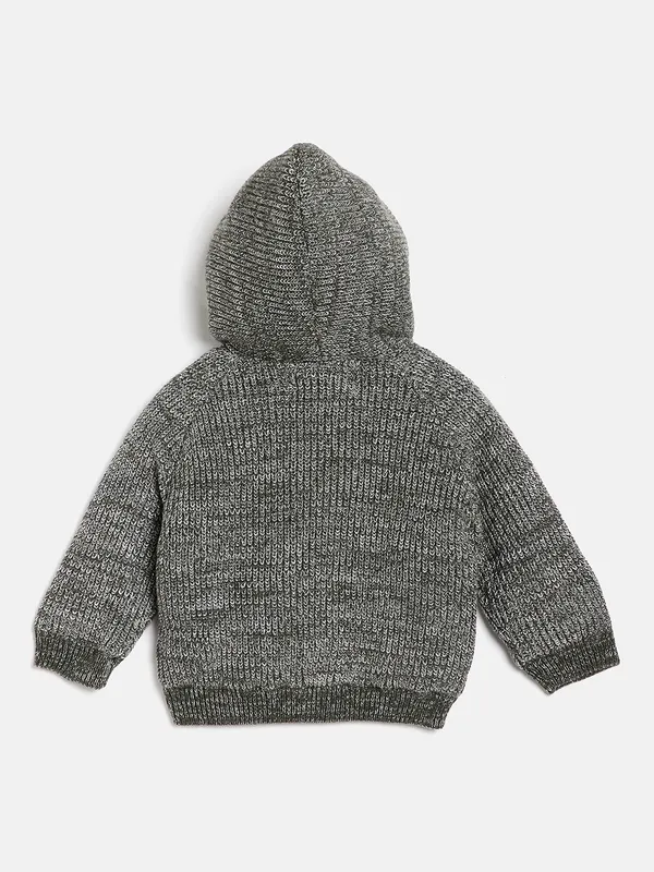 JWAAQ_Unisex_Kids_Olive_Green_&_White_Embroidered_Pullover