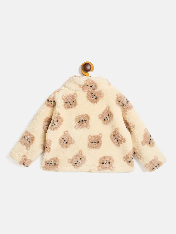 JWAAQ_Fur_Knited_Fabric_Full_Sleeve_Self_Printed_Baby_kids_unisex_Winter_2_pcs_set-Oatmeal