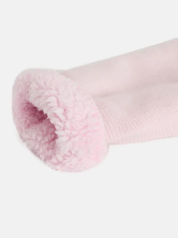 2-Piece_Pink_Full_Sleeve_Cotton_Faux_Fur_Winter_Set_For_Girls