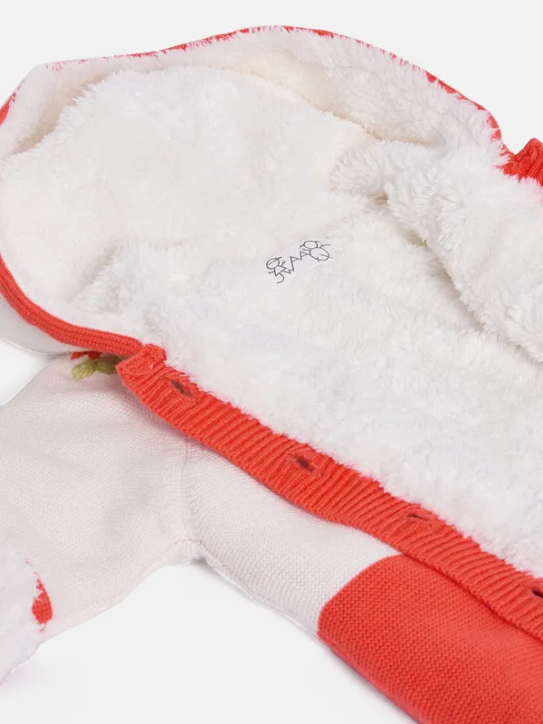 2-Piece_Orange_Full_Sleeve_Cotton_Faux_Fur_Winter_Set_For_Girls