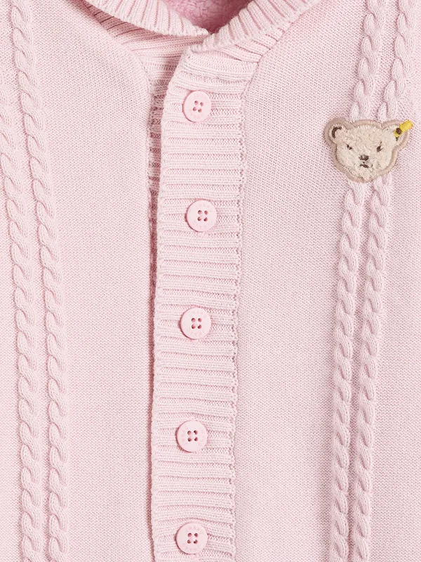 Pink_Infants_Full_Sleeve_Cotton_Fur_Lined_Romper_For___Kids