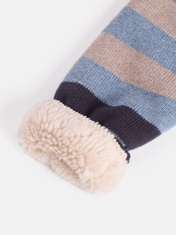 Melange_Full_Sleeve_Cotton_Fur_Lined_Sweater_For_Boys