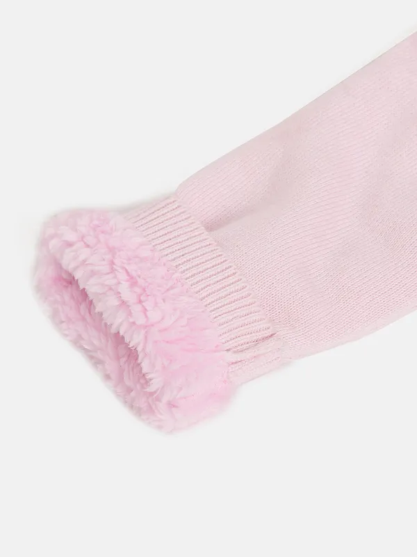 Pink_Infants_Full_Sleeve_Cotton_Fur_Lined_Romper_For___Kids