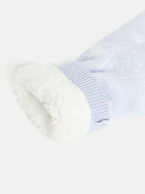 Blue_Infants_Full_Sleeve_Cotton_Fur_Lined_Romper_For___Kids