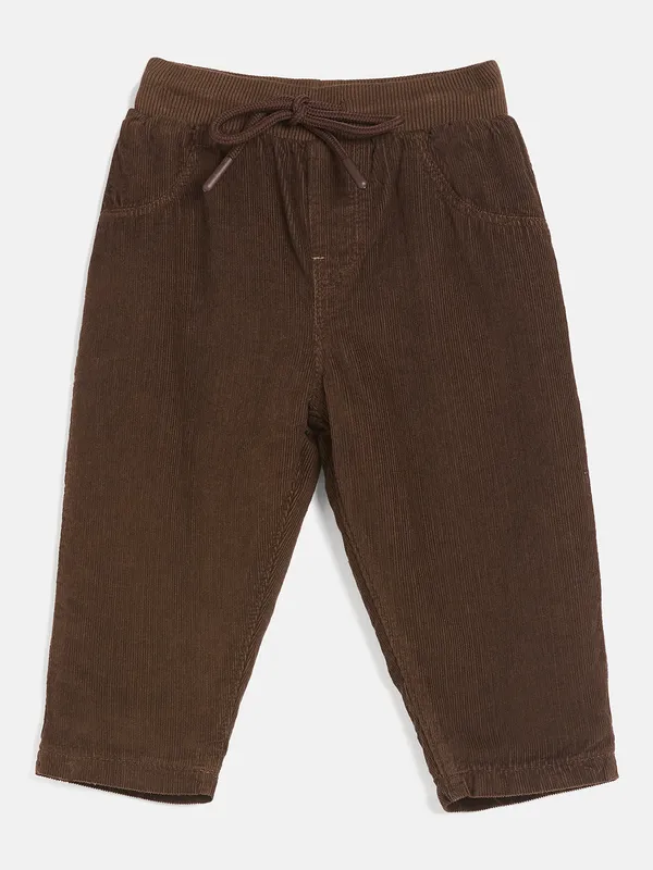 JWAAQ_Unisex_Kids_Stretchable_Corduroy_Jeans_-_Rust
