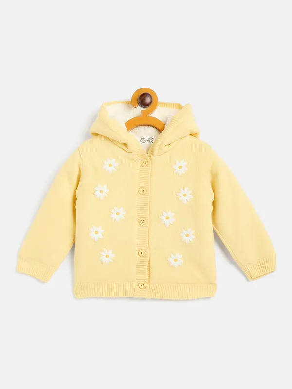 Yellow_Full_Sleeve_Cotton_Fur_Lined_Sweater_For_Girls