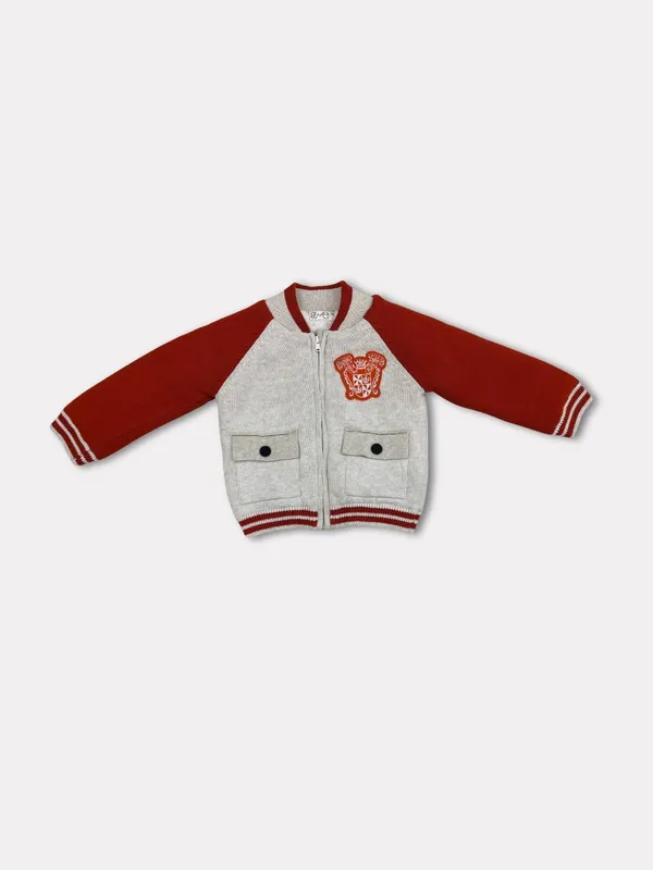 JWAAQ_unisex_Winter_2_pcs_set_with_Faux_Fur_-_Oatmeal_Colour
