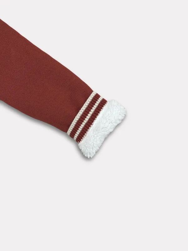 JWAAQ_unisex_Winter_2_pcs_set_with_Faux_Fur_-_Oatmeal_Colour
