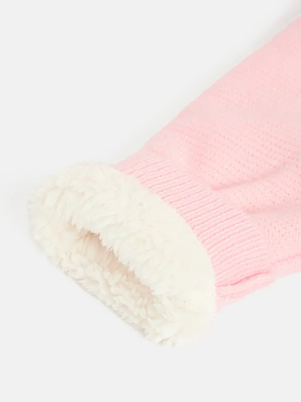 Pink_Full_Sleeve_Cotton_Fur_Lined_Sweater_For_Girls