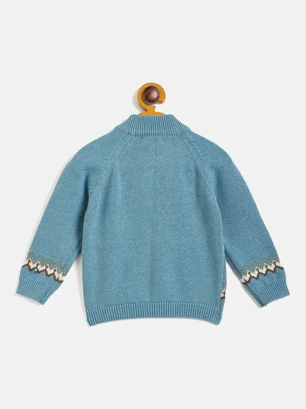 JWAAQ_Baby_kids_Unisex_Winter_Full_Sleeve_3_pcs_set_with_Cap-_Blue