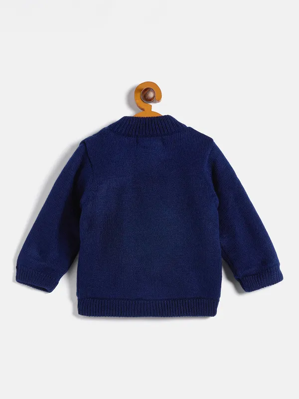 2-Piece_Navy_Blue_Full_Sleeve_Cotton_Winter_Set_For_Unisex_Kids
