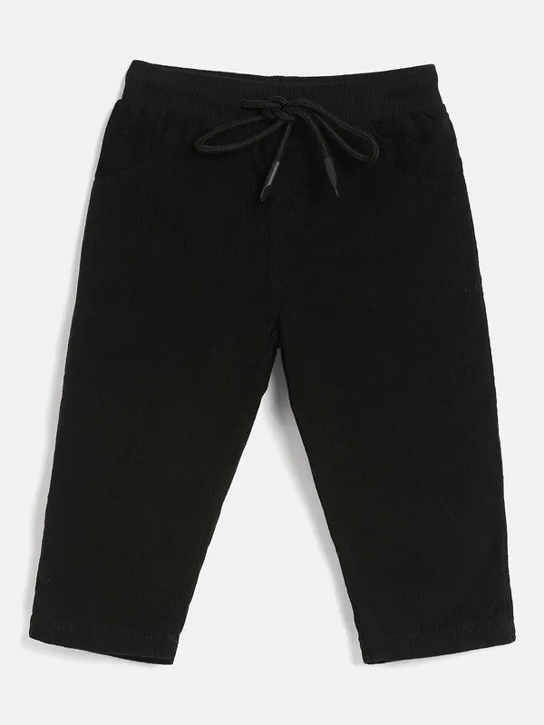 JWAAQ_Unisex_Kids_Stretchable_Corduroy_Jeans_-_Black