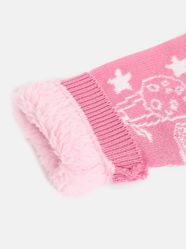 Pink_Infants_Full_Sleeve_Cotton_Fur_Lined_Romper_For___Kids