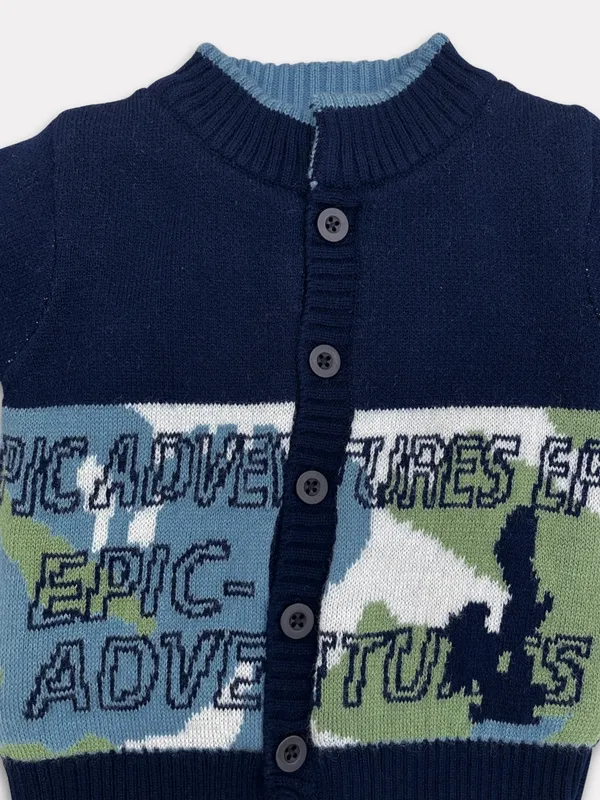 JWAAQ_unisex_Winter_2_pcs_set_with_Faux_Fur_-_Navy_Blue