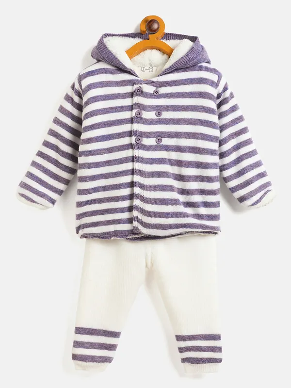 2-Piece_Mauve_Full_Sleeve_Cotton_Faux_Fur_Winter_Set_For_Girls
