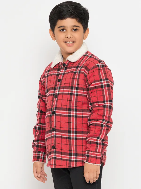 JWAAQ_Boys_Checked_Cardigan