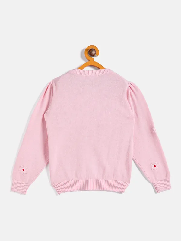 Pink_Full_Sleeve_Cotton_Sweater_For_Girls