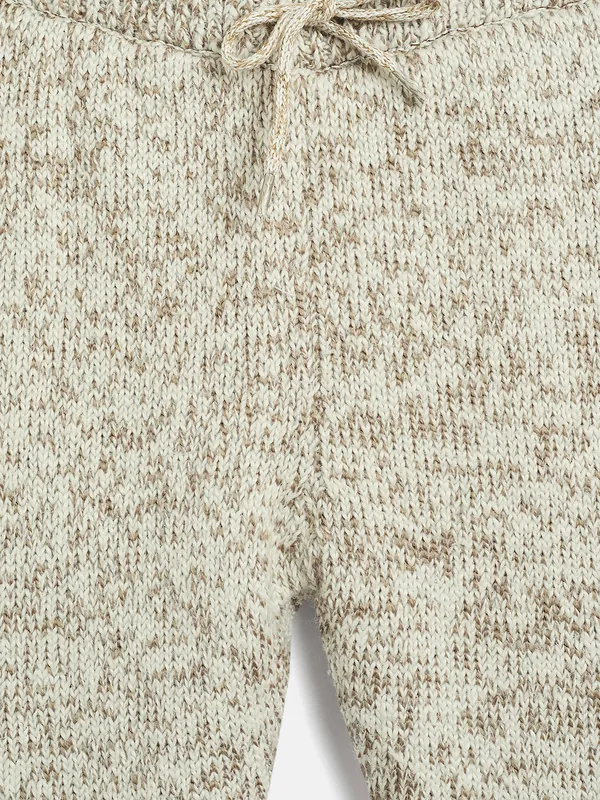 JWAAQ_Cotton_Knit_Full_Sleeve_Baby_kids_unisex_Winter_2_pcs_set_With_Fur_Lined-Oatmeal