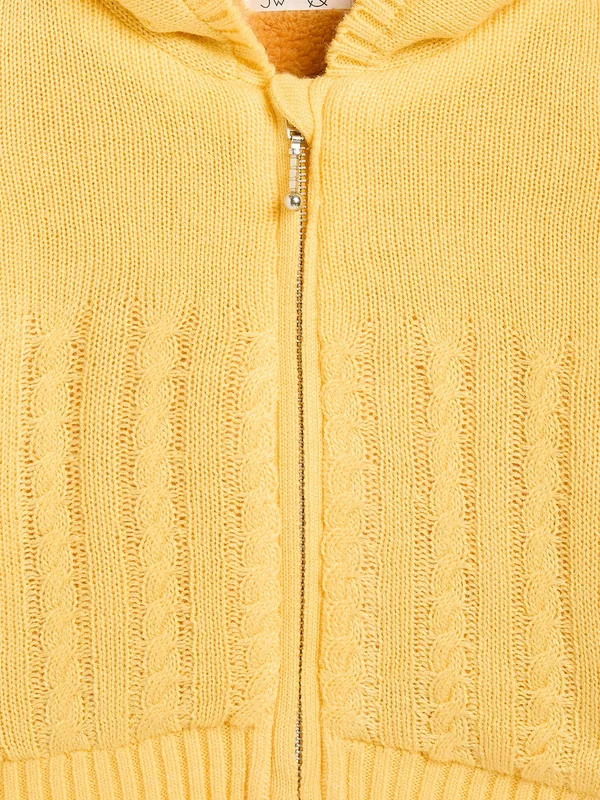 Yellow_Full_Sleeve_Cotton_Fur_Lined_Sweater_For___Kids
